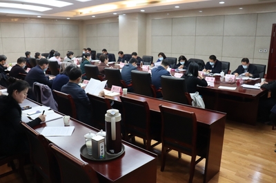 陳光明主持召開陜西省委統戰部部務會議