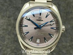 VS廠歐米茄柚木灰海馬150米復刻腕表質量細節深度評測