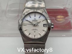 VS廠歐米茄38m格紋白面星座復刻腕表深度評測